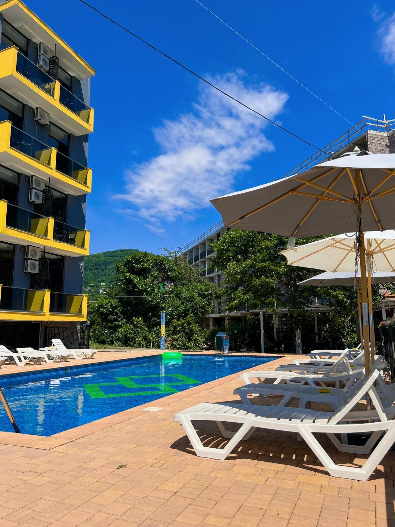 Hotel Casa Del Mar Kvariati Exterior foto